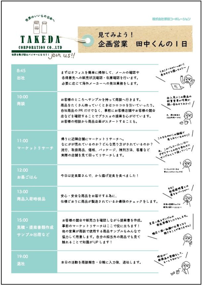採用リーフレットを公開します（vol.２）